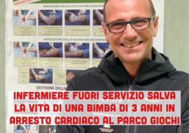 Infermiere fuori servizio salva la vita a bimba di 3 anni colta da arresto cardiaco al parco giochi 2