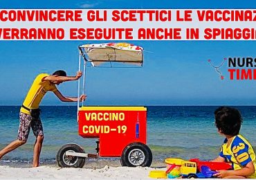 Covid-19: per convincere giovani e scettici ci si potrà vaccinare direttamente in spiaggia