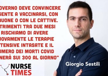 Sestili:”Governo vaccini i NoVax con le cattive o tra due mesi avremo 300 morti di Covid-19 al giorno”