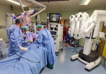 Cefalù, eseguita la prima tiroidectomia trans-ascellare robotica