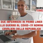 In prima linea nella battaglia contro il Covid-19: due infermieri spezzini nominati Cavalieri della Repubblica