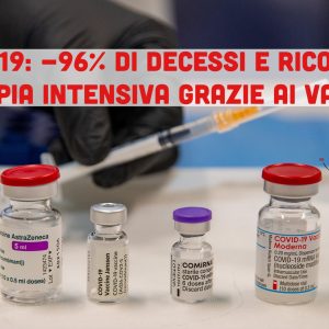 Istituto Superiore Sanità: con la doppia dose di vaccino -96% di decessi e terapie intensive