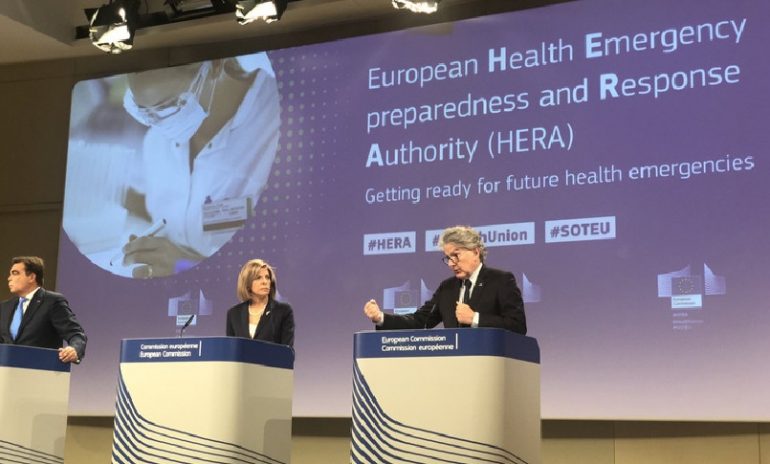 Nasce Hera: traccerà il nuovo corso dell'Europa in tema emergenze sanitarie