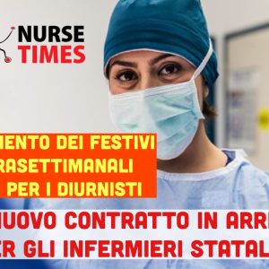 Rinnovo contratto infermieri: festivi infrasettimanali riconosciuti solo ai non turnisti