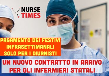 Rinnovo contratto infermieri: festivi infrasettimanali riconosciuti solo ai non turnisti