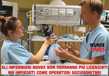 Stop ai licenziamenti degli infermieri non vaccinati: saranno solo declassati ad operatori sociosanitari