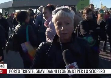 Trieste, infermiera shock alla manifestazione contro il Green Pass: "Non mi vaccino"