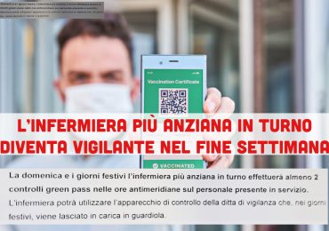 Villa S. Marco: l’infermiera più anziana sostituisce il vigilantes nei weekend e controlla i green pass 1