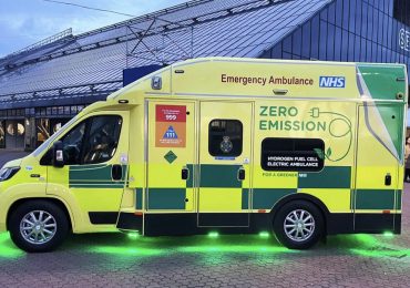Climate Summit: presentata ambulanza ad idrogeno. Percorre 500 km con un pieno 2