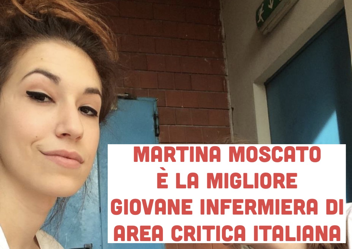 L’infermiera Martina Moscato premiata da Aniarti per impegno in prima linea e il sacrificio durante la pandemia