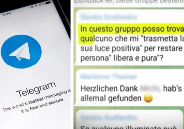 Alto Adige, il canale Telegram che organizza eventi no vax si sente sotto attacco