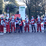 Babbi Natale in bici portano doni ai piccoli cardiopatici del Policlinico di Sant'Orsola