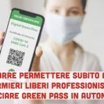 Emissione dei Green Pass: Enpapi chiede al Ministero della Salute di abilitare subito gli infermieri liberi professionisti al rilascio in autonomia 1
