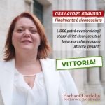 Guidolin "finalmente norma riconosce lavoro OSS come gravoso"