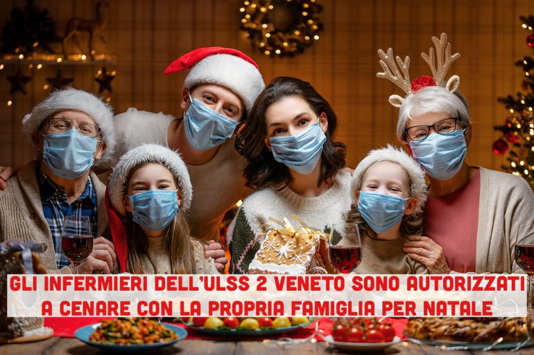 ULSS 2 autorizza gli infermieri a partecipare alle cene di Natale in famiglia