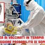 Covid-19: "Precedenza a vaccinati se mancano letti in terapia intensiva"