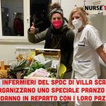 Infermieri e pazienti organizzano uno speciale pranzo di Capodanno in reparto
