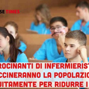 Vaccinazioni troppo costose e a rilento: la Regione Lazio arruola i tirocinanti di infermieristica a costo zero