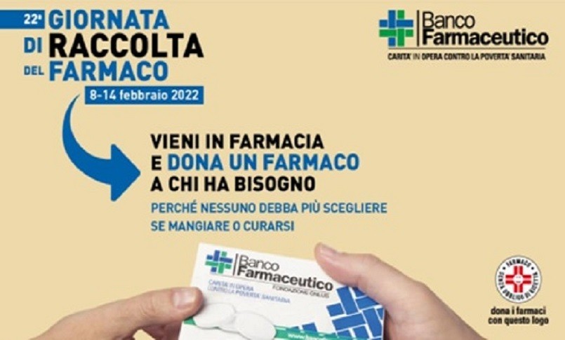 Al via la Giornata di raccolta del farmaco