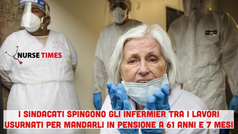 I sindacati premono per l'inclusione degli infermieri tra i lavoratori usuranti: così andrebbero in pensione a 61 anni e 7 mesi 1