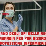 Lombardia: gli OPI inviano una mozione al Consiglio regionale per il rilancio della professione infermieristica