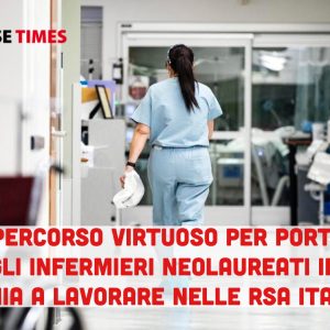 Mancano infermieri in RSA, in arrivo i neolaureati da Tirana:”Creato per loro un percorso virtuoso”