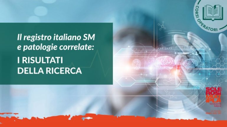 Corso Fad Ecm per infermieri e altre professioni sanitarie su "Il Registro Italiano Sclerosi Multipla e patologie correlate: i risultati della ricerca"