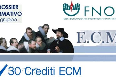 FNOPI. Dossier formativo di gruppo per gli infermieri: ECM coordinata a livello nazionale e subito 30 crediti ECM