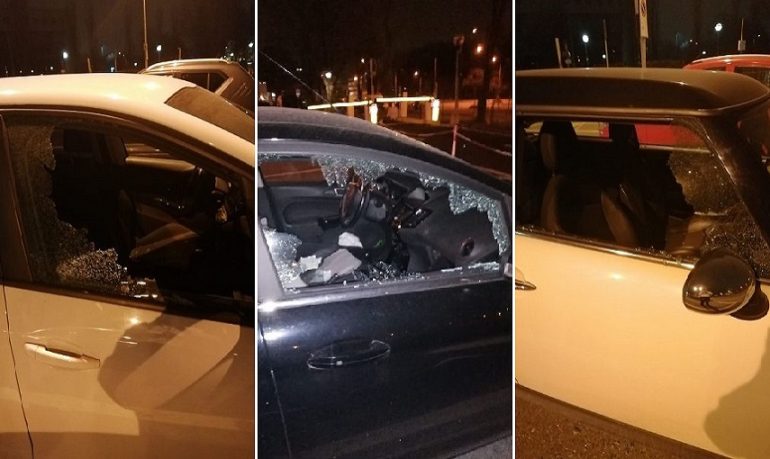 Il parcheggio della paura all'ospedale di Cinisello Balsamo: le auto vandalizzate sono una consuetudine per i turnisti di notte