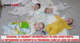 Ucraina: 21 neonati da madri surrogate intrappolati in uno scantinato. Le infermiere si prendono cura di loro costantemente