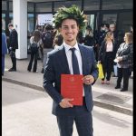 Il dott. Frascarini presenta la sua tesi di laurea "Infermiere di famiglia: uno sguardo al futuro"