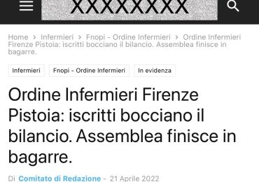 Opi Firenze-Pistoia, ancora attacchi all'Ordine e all'ex presidente Massai da parte di un blog