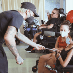 Ancona, Achille Lauro in visita ai pazienti pediatrici del Centro Nemo