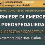 A Bari il primo congresso interregionale sull'infermiere di emergenza preospedaliera. Paolo Mariani (Siiet): "Importante occasione di confronto"