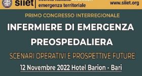 A Bari il primo congresso interregionale sull'infermiere di emergenza preospedaliera. Paolo Mariani (Siiet): "Importante occasione di confronto"
