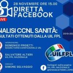 Ccnl sanità: tutte le novità in una diretta Facebook a cura di Uil Fpl
