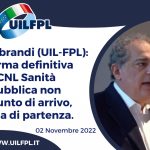 Librandi (UIL-FPL): Firma definitiva CCNL Sanità Pubblica non punto di arrivo ma di partenza