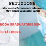 Proroga graduatorie concorsi per le aziende del SSN e mobilità libera per Infermieri, Oss e Professioni sanitarie. Firma la petizione