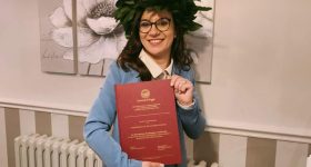 La dott.ssa Del Gaudio presenta la tesi infermieristica sulla donazione del sangue cordonale