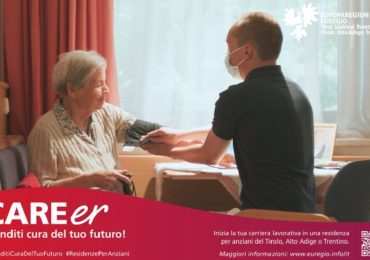 Trentino Alto Adige, al via la campagna "CAREer" per reclutare infermieri nelle Rsa