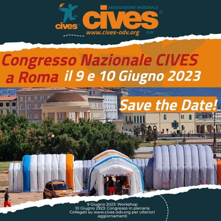 Congresso nazionale CIVES 2023, aperte le iscrizioni