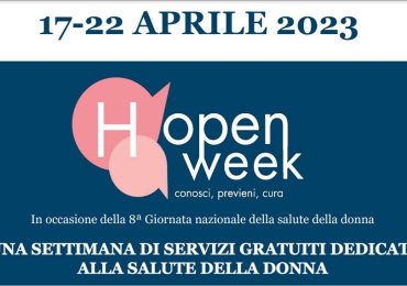 Open Week: una settimana dedicata alla salute della donna
