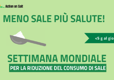 15-21 maggio: Settimana mondiale per la riduzione del consumo di sale