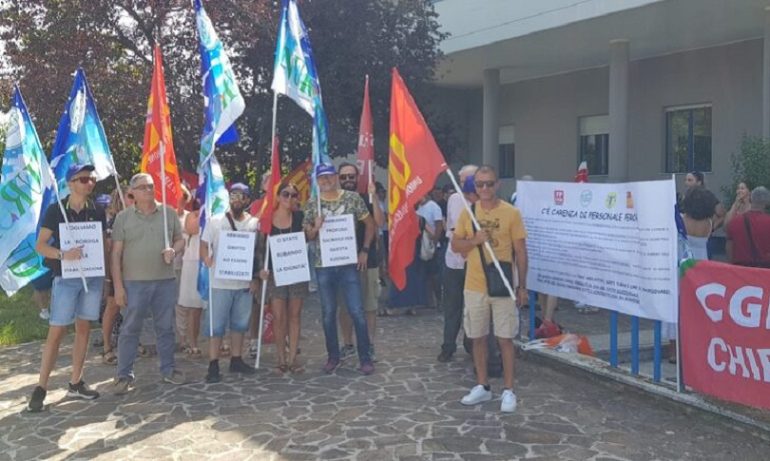 Contratti degli oss precari in scadenza il 30 novembre all'Asl 2 Chieti: sindacati pronti a manifestare