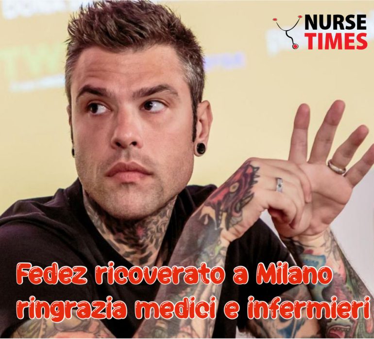 Fedez ricoverato a Milano ringrazia medici e infermieri