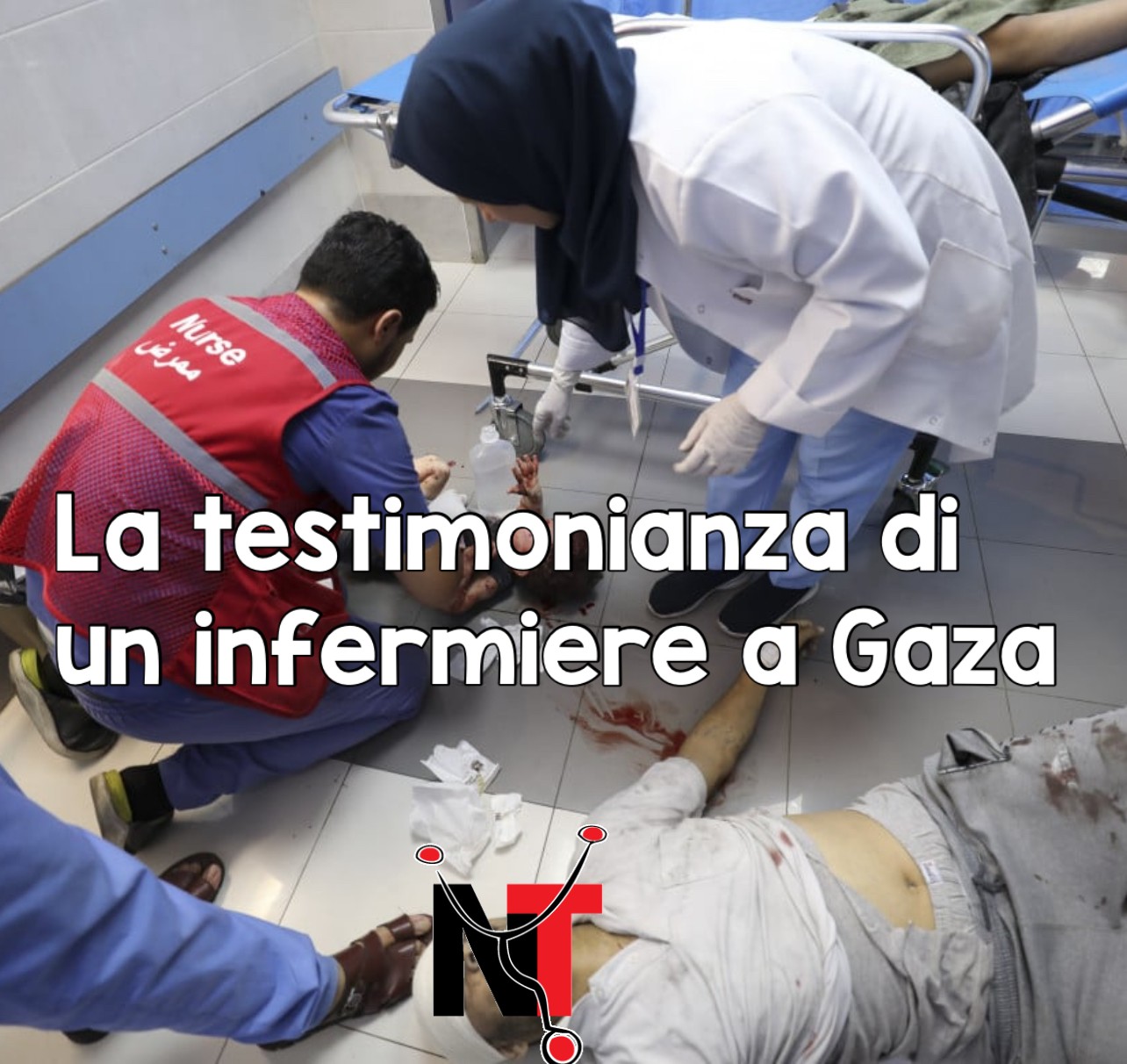 La testimonianza di un infermiere a Gaza: “Ospedali quasi al collasso, personale stremato”