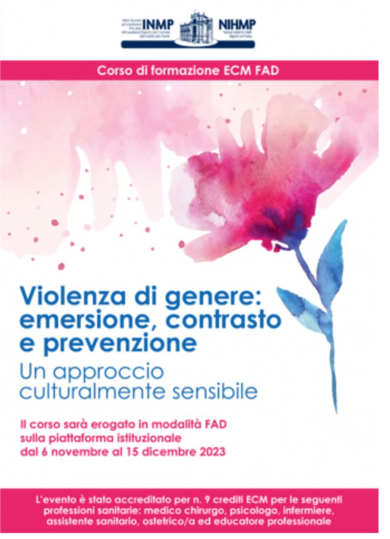 Fad Ecm (9 crediti) gratuito per infermieri e altre professioni sanitarie sulla violenza di genere