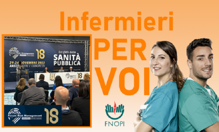 Libera professione infermieristica: giornata Fnopi sugli sviluppi futuri al Forum Risk di Arezzo