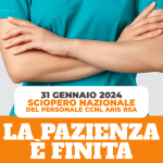 Contratto, proclamato sciopero Aris Rsa per il 31 gennaio