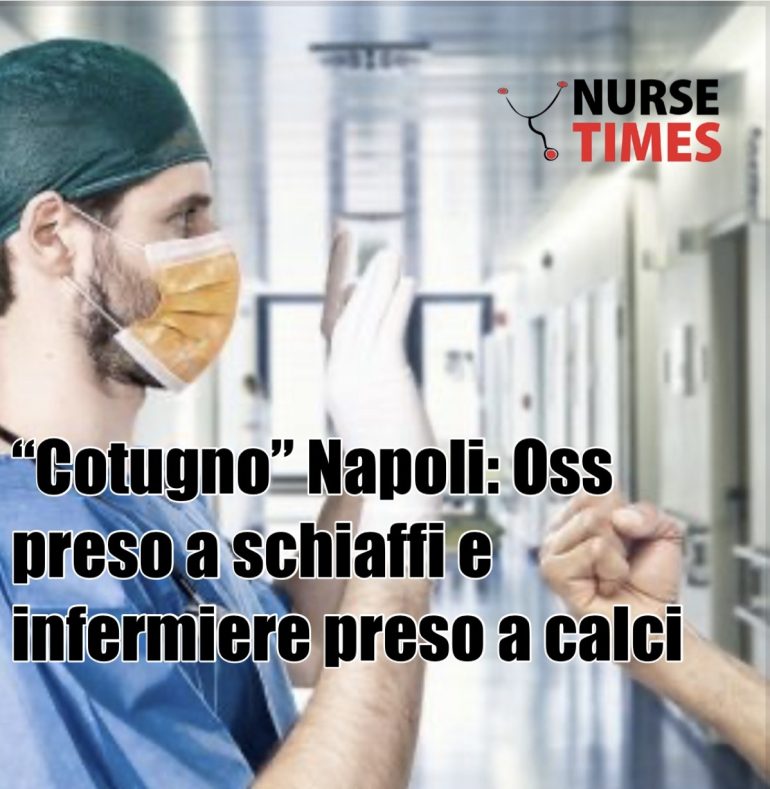 “Cotugno” Napoli: Oss preso a schiaffi e coordinatore infermieristico preso a calci
